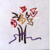 Azulejo "Flores picassianas" 1