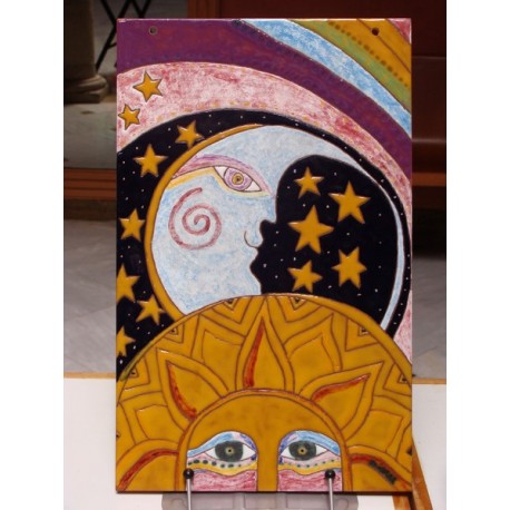 Azulejo sol y luna