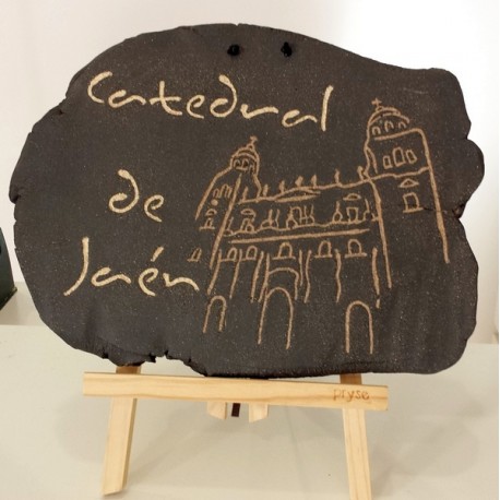 Catedral de Jaén placa