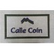 Placa calle 1