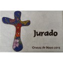Placa Jurado Cruces de Mayo 2015 Jaén