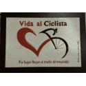 Placa "Vida al Ciclista" de Jaén