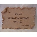Placa "Pedro Bienvenido" de Paterna (Valencia)