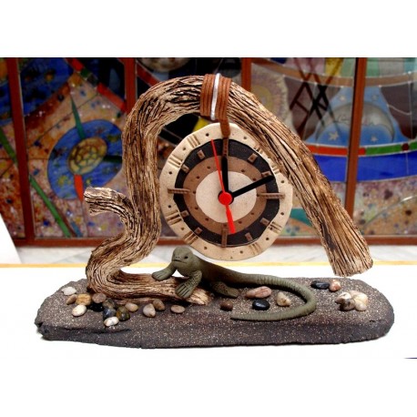 Lagarto/ Reloj de mesa 3