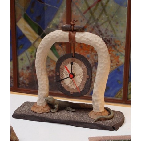 Lagarto/ Reloj de mesa 6