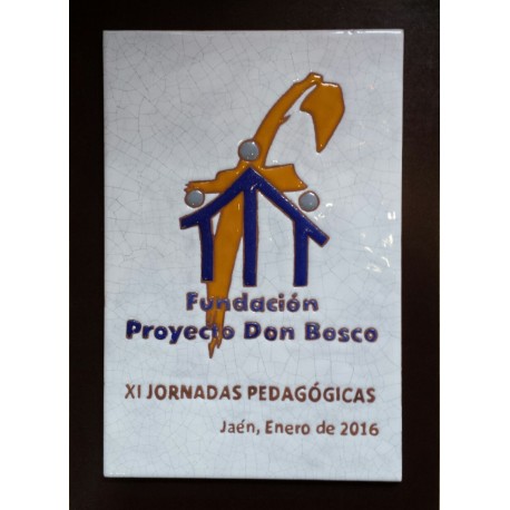 Placa Fundación Proyecto Don Bosco de Jaén